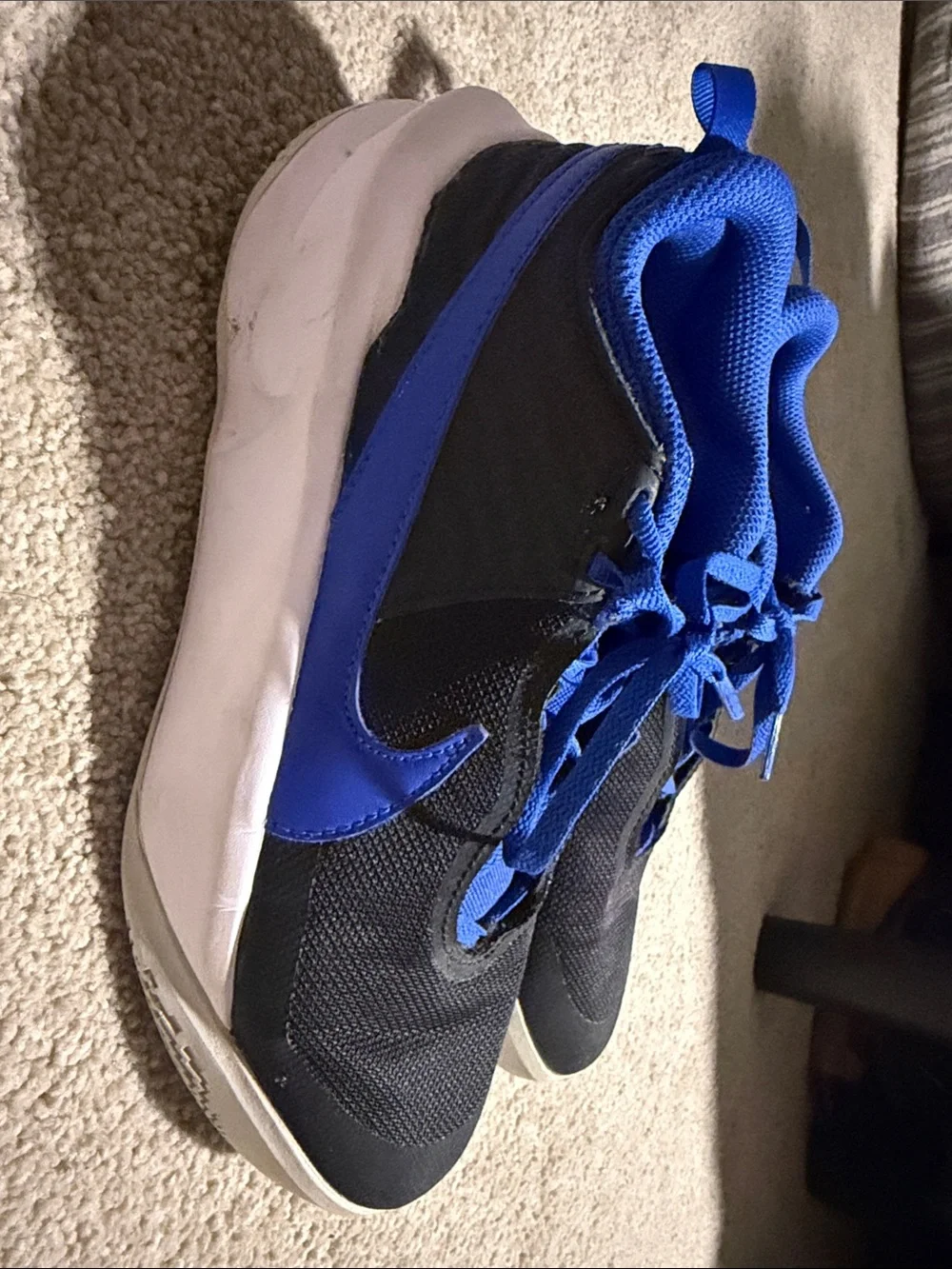 Nike Kids Sneakers in Blue and Black